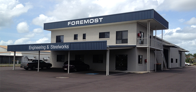 Foremost Engineering and Steelworks workshop in Berrimah